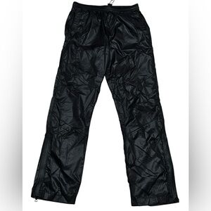 Black‎ Scale men’s paneled nylon all Black Pants adjustable size 34 large